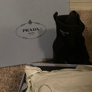 Prada boots cut small